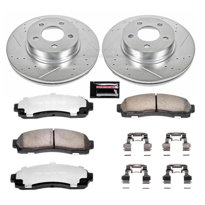 PWR-K1923-36, PowerStop Z36 Truck and Tow Brake Upgrade Kits K1923-36 в ОАЭ, Дубай. Состояние - новое. Цена ⁦1 330 AED⁩. Фото, контакты продавца | AUTO.AE