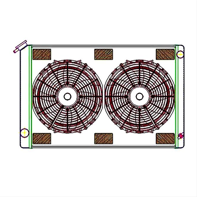 GRI-CU-00165, Griffin Performance Fit Radiator Combos CU-00165 в ОАЭ, Дубай. Состояние - новое. Цена 4 000 AED. Фото, контакты продавца | AUTO.AE