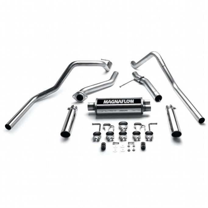 15754, MAGNAFLOW 15754 Exhaust System Street Series for CHEVROLET Silverado 1500 1999-2002 في الإمارات العربية المتحدة, دبي. Condition - new. Price ⁦7,410 AED⁩. Photo, seller contacts | AUTO.AE