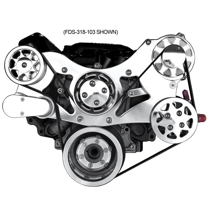 AAY-FDS-318-153, All American Billet Serpentine Kits FDS-318-153 in UAE, Dubai. Condition - new. Price ⁦11,160 AED⁩. Photo, seller contacts | AUTO.AE