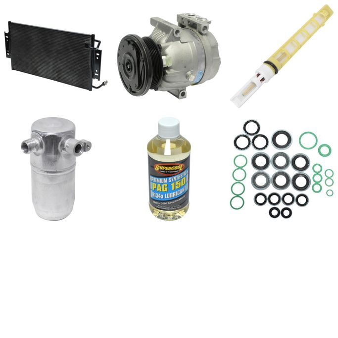 UAC-KT3678A, Universal Air Conditioner Compressor Kits for 2002-2005 GRAND AM - KT 3678A in UAE, Dubai. Condition - new. Price 1,540 AED. Photo, seller contacts | AUTO.AE