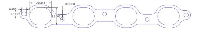FOG-7315, Flatout Gaskets GPC Header Gaskets 7315 في الإمارات العربية المتحدة, دبي. Condition - new. Price 170 AED. Photo, seller contacts | AUTO.AE
