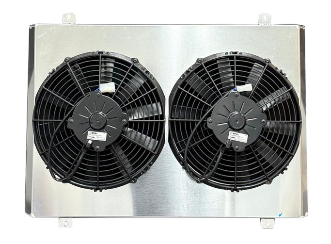 FLD-SHR-018, 12 Inch 861 CFM Fluidyne High Performance Aluminum Radiator Shrouds with Fan SHR.018 في الإمارات العربية المتحدة, دبي. Condition - new. Price ⁦1,860 AED⁩. Photo, seller contacts | AUTO.AE