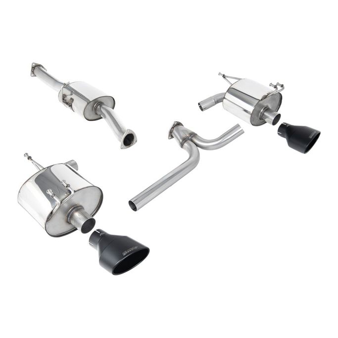 SSXHO270, MILLTEK SSXHO270 Cat-Back Exhaust, 2.75" (Cerakote Black Ovals) for HONDA S2000 (AP2) 2004-2009 in UAE, Dubai. Condition - new. Price 8,520 AED. Photo, seller contacts | AUTO.AE