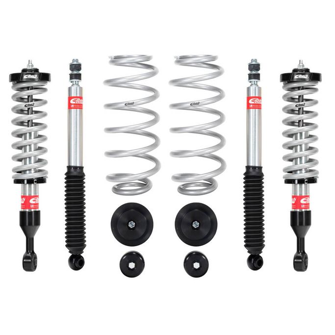 E86-59-005-01-22, EIBACH E86-59-005-01-22 Pair of Front Coilovers And Rear Shocks And Rear Springs Pro-Truck for LEXUS GX470 2003-2009 in UAE, Dubai. Condition - new. Price ⁦8,130 AED⁩. Photo, seller contacts | AUTO.AE