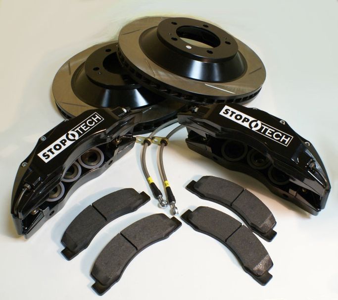 82.874.6D00.51, STOPTECH 82.874.6D00.51 BBK 1PC ROTOR, FRONT SLOTTED 380X35/ST65 BLACK TOYOTA LAND CRUISER 2008+ في الإمارات العربية المتحدة, دبي. Condition - new. Price ⁦15,180 AED⁩. Photo, seller contacts | AUTO.AE