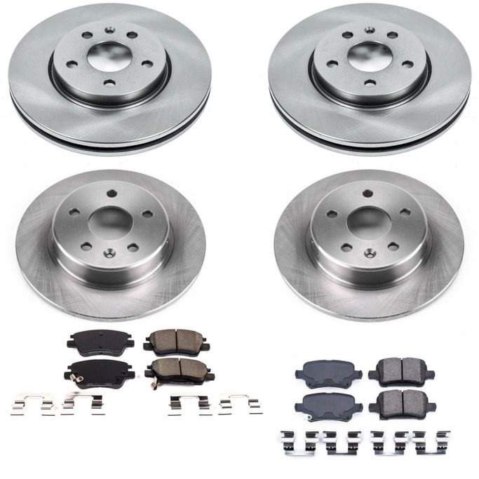 PWR-KOE7561, PowerStop Z17 Evolution Plus Stock Replacement Brake Kits KOE7561 في الإمارات العربية المتحدة, دبي. Condition - new. Price 1,060 AED. Photo, seller contacts | AUTO.AE