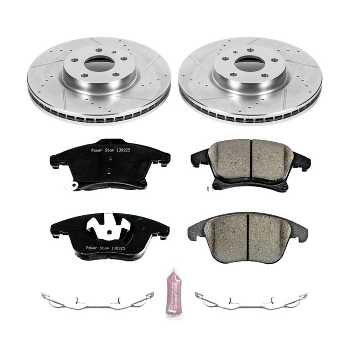 PWR-K6399, PowerStop Z23 Evolution Sport Brake Upgrade Kits for 2013-2020 FUSION, 2013-2016 MKZ - K6399 в ОАЭ, Дубай. Состояние - новое. Цена ⁦1 170 AED⁩. Фото, контакты продавца | AUTO.AE