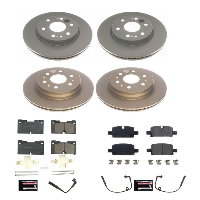PWR-CRK8171, PowerStop Z17 Evolution Plus GEOMET Coated Brake Kits CRK8171 в ОАЭ, Дубай. Состояние - новое. Цена 2 350 AED. Фото, контакты продавца | AUTO.AE