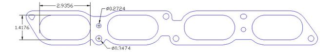 FOG-8063-2, Flatout Gaskets Intake Gaskets 8063.2 في الإمارات العربية المتحدة, دبي. Condition - new. Price 140 AED. Photo, seller contacts | AUTO.AE