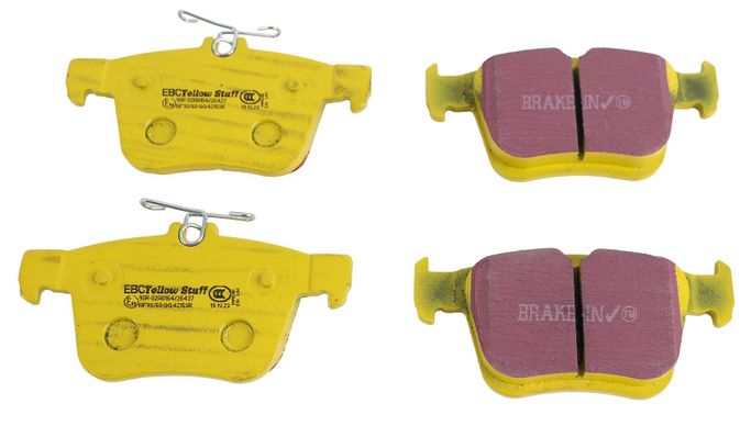 EBC-DP42153R, EBC Yellowstuff Brake Pads DP42153R in UAE, Dubai. Condition - new. Price 480 AED. Photo, seller contacts | AUTO.AE
