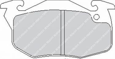 FCP393R, FERODO FCP393R Front Brake Pads DS3000 for PEUGEOT 306 / 309 / 405 в ОАЭ, Дубай. Состояние - новое. Цена ⁦860 AED⁩. Фото, контакты продавца | AUTO.AE