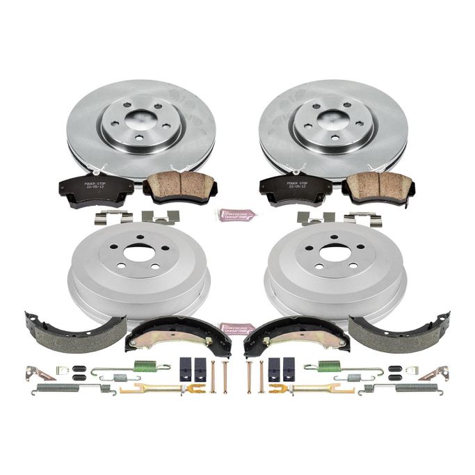 PWR-KOE15233DK, PowerStop Autospecialty Stock Replacement Disc and Drum Brake Kits for 2004-2005 PT CRUISER - KOE15233DK в ОАЭ, Дубай. Состояние - новое. Цена ⁦1 510 AED⁩. Фото, контакты продавца | AUTO.AE