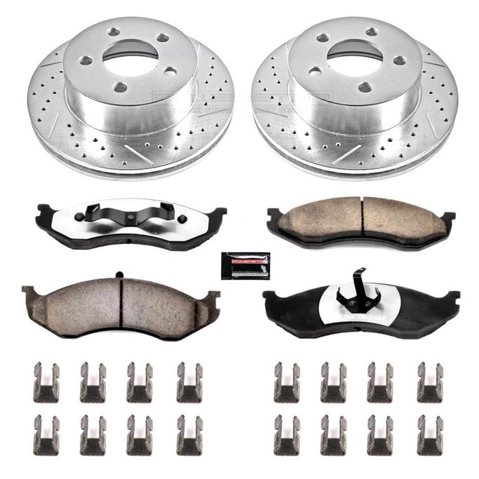 PWR-K2152-36, PowerStop Z36 Truck and Tow Brake Upgrade Kits for 1999-2001 CHEROKEE, 1999-2006 WRANGLER - K2152-36 في الإمارات العربية المتحدة, دبي. Condition - new. Price ⁦1,080 AED⁩. Photo, seller contacts | AUTO.AE