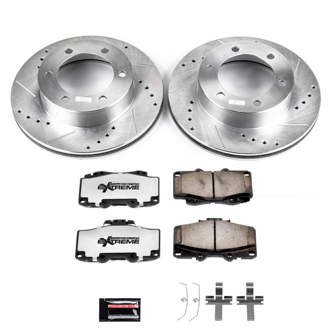 PWR-K1233-36, PowerStop Z36 Truck and Tow Brake Upgrade Kits for 1995-2002 4RUNNER, 1995-2004 TACOMA - K1233-36 في الإمارات العربية المتحدة, دبي. Condition - new. Price ⁦960 AED⁩. Photo, seller contacts | AUTO.AE