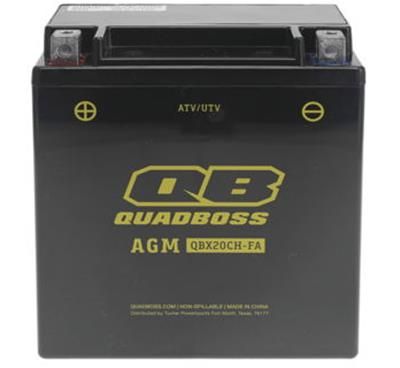 QDB-401386, Quadboss - Batteries for 2004-2007 LT-A500F VINSON 500 4X4 AUTO, 2005-2007 LT-A700X KINGQUAD 4X4, 2008-2023 LT-A750X KINGQUAD AXI 4X4 - 401386 in UAE, Dubai. Condition - new. Price ⁦500 AED⁩. Photo, seller contacts | AUTO.AE