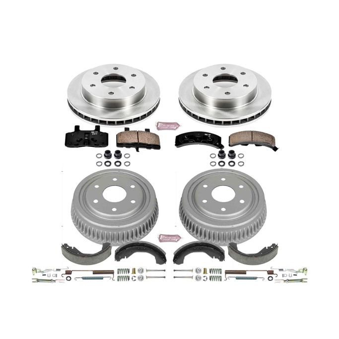 PWR-KOE15136DK, PowerStop Autospecialty Stock Replacement Disc and Drum Brake Kits for 1992-1994 BLAZER, 1988-1999 K1500, 1995-1999 TAHOE - KOE15136DK في الإمارات العربية المتحدة, دبي. Condition - new. Price ⁦1,830 AED⁩. Photo, seller contacts | AUTO.AE