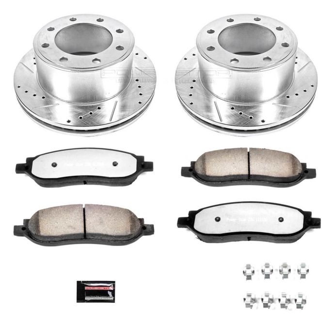 PWR-K1799-36, PowerStop Z36 Truck and Tow Brake Upgrade Kits for 2005-2007 F-250 SUPER DUTY, F-350 SUPER DUTY - K1799-36 в ОАЭ, Дубай. Состояние - новое. Цена ⁦1 770 AED⁩. Фото, контакты продавца | AUTO.AE