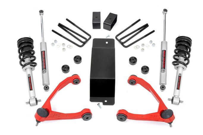 ROU-19432RED, Rough Country N3 Suspension Lift Kits for 2014-2016 SIERRA 1500, SILVERADO 1500 - 19432RED في الإمارات العربية المتحدة, دبي. Condition - new. Price ⁦4,640 AED⁩. Photo, seller contacts | AUTO.AE