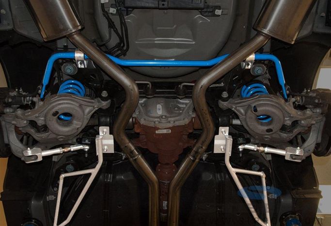 SDA-555-5754, Steeda S550 Ford Mustang Rear IRS Subframe Support Braces for 2015-2022 MUSTANG - 555-5754 في الإمارات العربية المتحدة, دبي. Condition - new. Price 1,680 AED. Photo, seller contacts | AUTO.AE