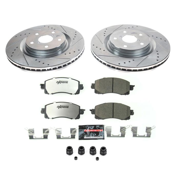 PWR-K8481-26, PowerStop Z26 Street Warrior Brake Upgrade Kits for 2019-2022 FORESTER, 2022-2024 WRX - K8481-26 in UAE, Dubai. Condition - new. Price ⁦1,380 AED⁩. Photo, seller contacts | AUTO.AE