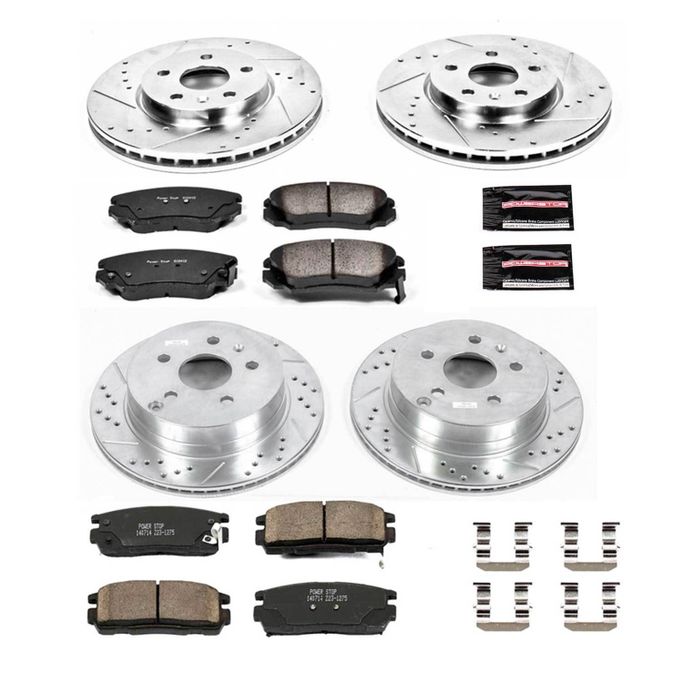 PWR-K5516, PowerStop Z23 Evolution Sport Brake Upgrade Kits for 2010-2017 EQUINOX, TERRAIN - K5516 في الإمارات العربية المتحدة, دبي. Condition - new. Price 2,160 AED. Photo, seller contacts | AUTO.AE