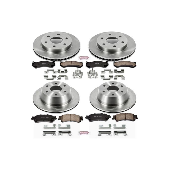 PWR-KOE2010, PowerStop Z17 Evolution Plus Stock Replacement Brake Kits KOE2010 in UAE, Dubai. Condition - new. Price 1,430 AED. Photo, seller contacts | AUTO.AE