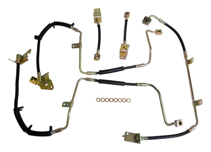 CWA-BHK8, Crown Automotive Brake Hose Sets for 1999-2003 GRAND CHEROKEE - BHK8 в ОАЭ, Дубай. Состояние - новое. Цена ⁦580 AED⁩. Фото, контакты продавца | AUTO.AE