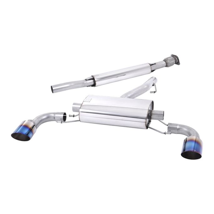 SSXTY174, MILLTEK SSXTY174 Secondary Cat-Back Exhaust, 2.5" (Blue Titanium Tips) for TOYOTA GR86 2.4L 2022- в ОАЭ, Дубай. Состояние - новое. Цена ⁦8 570 AED⁩. Фото, контакты продавца | AUTO.AE