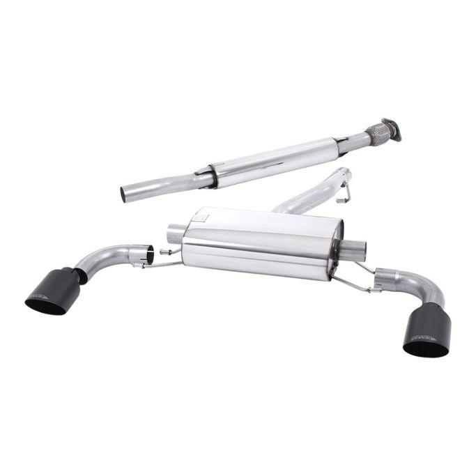 SSXTY177, MILLTEK SSXTY177 Secondary Cat-Back Exhaust, 2.5" (Ceramic Black Tips) for TOYOTA GR86 2.4L 2022- في الإمارات العربية المتحدة, دبي. Condition - new. Price 7,330 AED. Photo, seller contacts | AUTO.AE