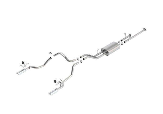 140638, BORLA 140638 Cat Back Exhaust System, Tundra 4.6L / 5.7L V8 Crew Max, Short Bed, Doulble Cab Standard Bed Tip №36, 2014-16, sound Touring في الإمارات العربية المتحدة, دبي. Condition - new. Price ⁦8,740 AED⁩. Photo, seller contacts | AUTO.AE