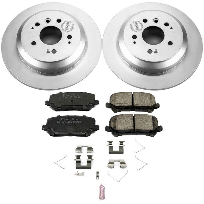 PWR-CRK7727, PowerStop Z17 Evolution Plus GEOMET Coated Brake Kits for 2019-2025 PASSPORT, 2016-2022 PILOT, 2017-2025 RIDGELINE - CRK7727 in UAE, Dubai. Condition - new. Price 790 AED. Photo, seller contacts | AUTO.AE