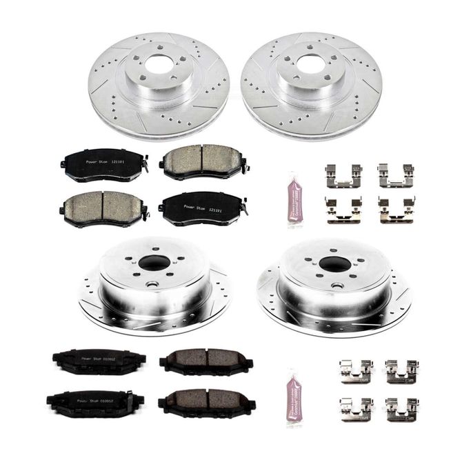 PWR-K6083, PowerStop Z23 Evolution Sport Brake Upgrade Kits K6083 в ОАЭ, Дубай. Состояние - новое. Цена 1 650 AED. Фото, контакты продавца | AUTO.AE