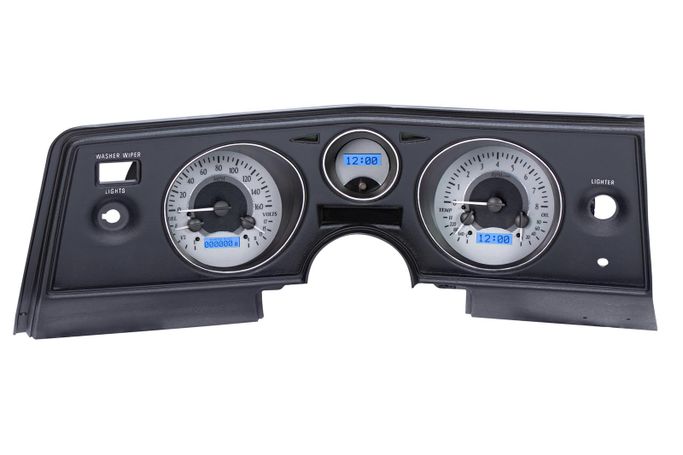 DAK-VHX69CCVLSB, Dakota Digital VHX Series Direct-Fit Analog Gauge Systems for 1969 CHEVELLE, EL CAMINO - VHX-69C-CVL-S-B in UAE, Dubai. Condition - new. Price ⁦4,520 AED⁩. Photo, seller contacts | AUTO.AE