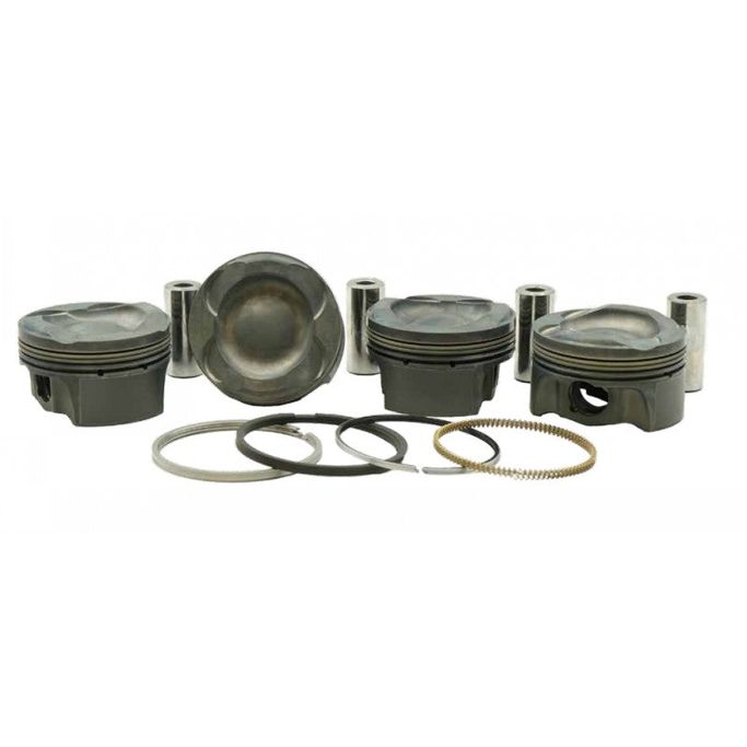 197894710T, MAHLE 197894710T Piston Kit with TBC (79.00mm x 28.6mm CH, 81.4mm stroke, 134mm rod, 21mm pin, -6cc, 284g, 10.1CR, 2618) for FORD EcoBoost 1.6L في الإمارات العربية المتحدة, دبي. Condition - new. Price ⁦4,200 AED⁩. Photo, seller contacts | AUTO.AE