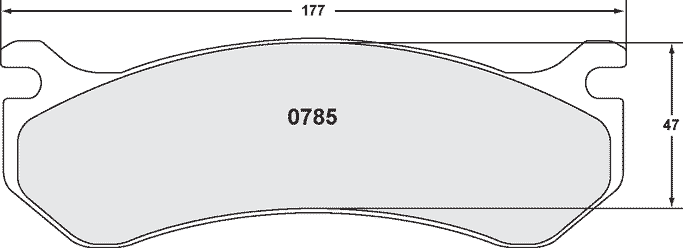 0785.22, PFC 0785.22 Front Brake Pads Z-RATED for HUMMER H2 2003-2008 في الإمارات العربية المتحدة, دبي. Condition - new. Price ⁦680 AED⁩. Photo, seller contacts | AUTO.AE