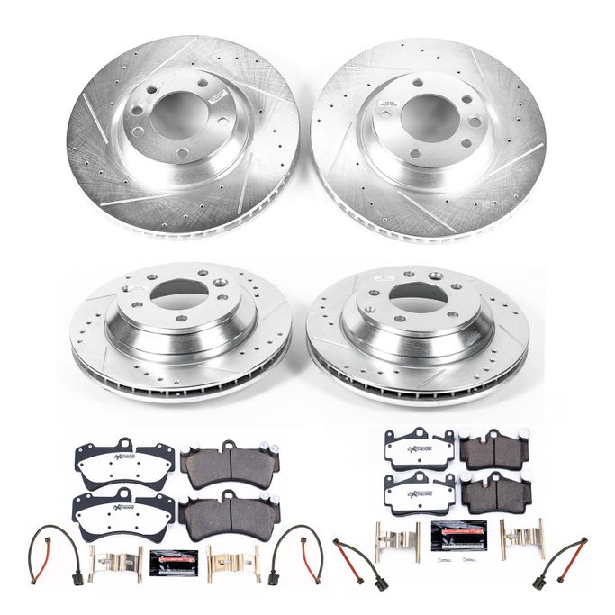 PWR-K4500-26, PowerStop Z26 Street Warrior Brake Upgrade Kits for 2003-2010 CAYENNE, 2007-2015 Q7, 2004-2008 TOUAREG - K4500-26 in UAE, Dubai. Condition - new. Price ⁦3,330 AED⁩. Photo, seller contacts | AUTO.AE