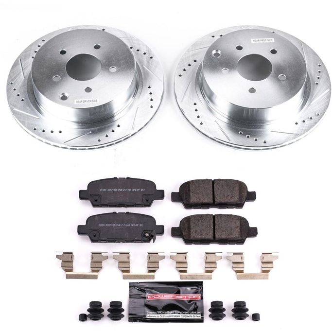 PWR-K8021, PowerStop Z23 Evolution Sport Brake Upgrade Kits K8021 in UAE, Dubai. Condition - new. Price 820 AED. Photo, seller contacts | AUTO.AE