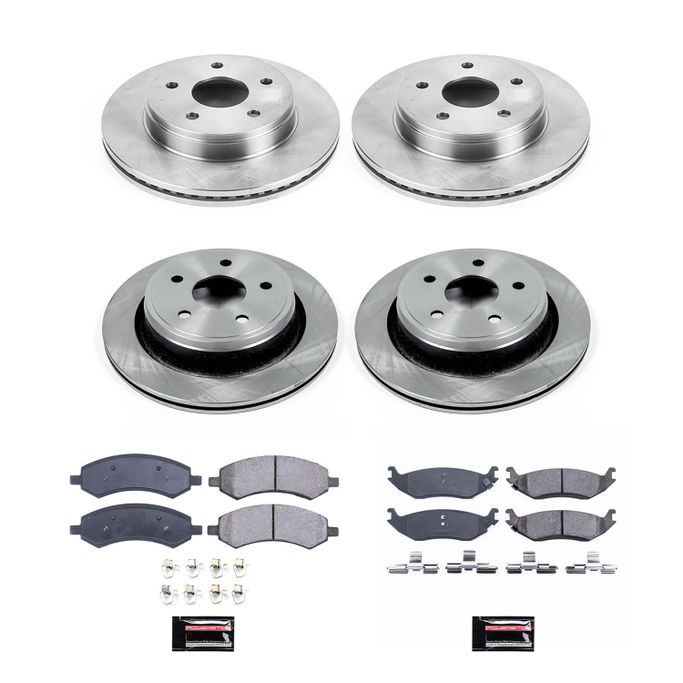 PWR-KOE2164, PowerStop Z17 Evolution Plus Stock Replacement Brake Kits KOE2164 in UAE, Dubai. Condition - new. Price 1,630 AED. Photo, seller contacts | AUTO.AE