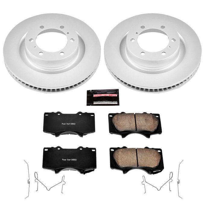 PWR-CRK5873, PowerStop Z17 Evolution Plus GEOMET Coated Brake Kits for 2010-2024 4RUNNER, 2010-2023 GX460 - CRK5873 in UAE, Dubai. Condition - new. Price ⁦1,050 AED⁩. Photo, seller contacts | AUTO.AE