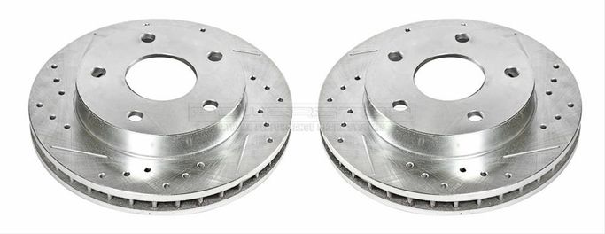 PWR-AR-8729XPR, PowerStop Evolution Drilled and Slotted Rotors for 1994-1999 RAM 1500 - AR8729XPR in UAE, Dubai. Condition - new. Price 900 AED. Photo, seller contacts | AUTO.AE