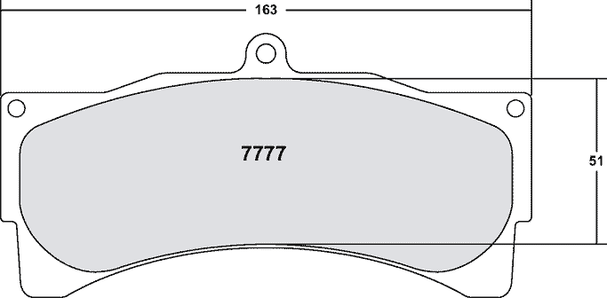 7777.05.25.44, PFC 7777.05.25.44 Front brake pads RACE 05 CMPD 25mm PORSCHE 996 GT3/RS / FERRARI 550 in UAE, Dubai. Condition - new. Price ⁦370 AED⁩. Photo, seller contacts | AUTO.AE