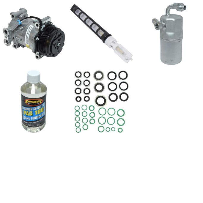 UAC-KT5510, Universal Air Conditioner Compressor Kits for 1999-2001 SIERRA 1500, SILVERADO 1500 - KT 5510 in UAE, Dubai. Condition - new. Price 1,270 AED. Photo, seller contacts | AUTO.AE
