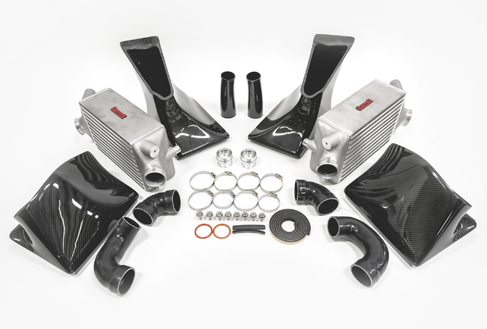 ALP.23.09.0001-1, AMS ALP.23.09.0001-1 Intercooler Kit PORSCHE 991.1 (with Carbon Fiber Shrouds) في الإمارات العربية المتحدة, دبي. Condition - new. Price ⁦19,430 AED⁩. Photo, seller contacts | AUTO.AE