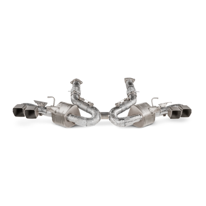 S-CO/TI/4, AKRAPOVIC S-CO/TI/4 Slip-On Line (Titanium) for CHEVROLET Corvette Stingray (C8) OPF/GPF 2020-2024 in UAE, Dubai. Condition - new. Price ⁦37,810 AED⁩. Photo, seller contacts | AUTO.AE