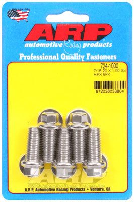 724-1000, ARP 724-1000 SAE Bolt Kit 7/16-20 x 1.000 hex SS bolts في الإمارات العربية المتحدة, دبي. Condition - new. Price 230 AED. Photo, seller contacts | AUTO.AE
