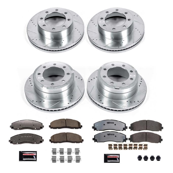 PWR-K6405-36, PowerStop Z36 Truck and Tow Brake Upgrade Kits for 2012-2022 F-250 SUPER DUTY, 2013-2022 F-350 SUPER DUTY - K6405-36 في الإمارات العربية المتحدة, دبي. Condition - new. Price ⁦4,760 AED⁩. Photo, seller contacts | AUTO.AE