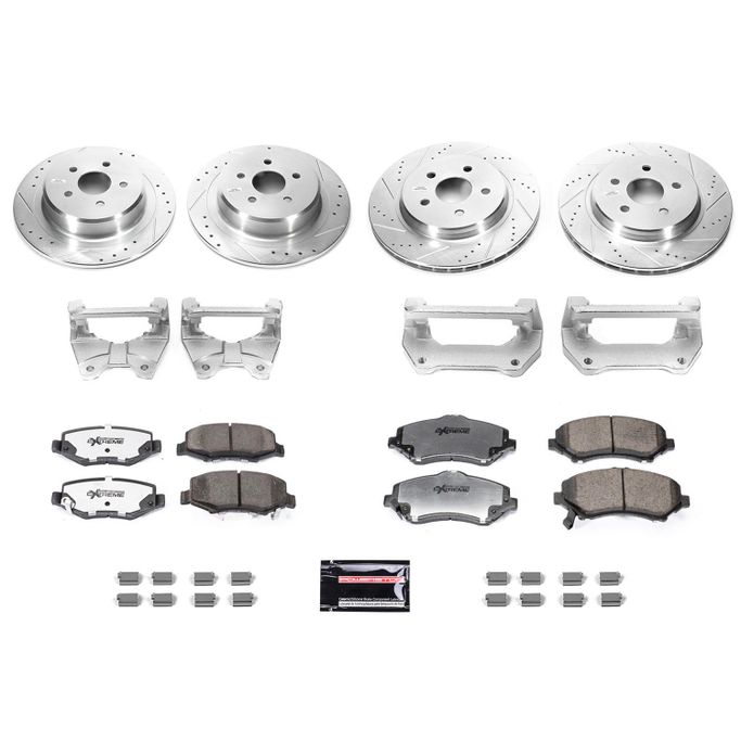 PWR-BBK-JK-001, PowerStop Z36 Truck and Tow Big Brake Conversion Kits for 2007-2017 WRANGLER, 2018 WRANGLER JK - BBK-JK-001 في الإمارات العربية المتحدة, دبي. Condition - new. Price ⁦3,440 AED⁩. Photo, seller contacts | AUTO.AE