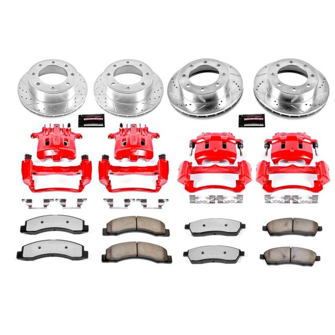 PWR-KC1887-36, PowerStop Z36 Truck and Tow Brake Upgrade Kits with Calipers for 1999 F-250 SUPER DUTY, F-350 SUPER DUTY - KC1887-36 in UAE, Dubai. Condition - new. Price ⁦6,240 AED⁩. Photo, seller contacts | AUTO.AE