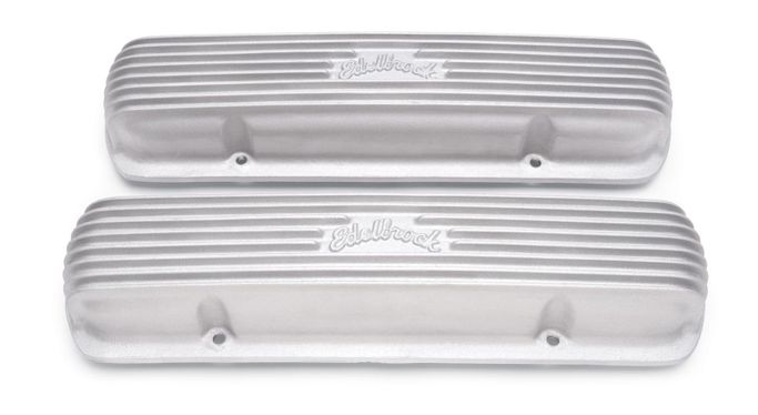EDL-41309, Edelbrock Classic Cast Aluminum Valve Covers 41309 in UAE, Dubai. Condition - new. Price 1,410 AED. Photo, seller contacts | AUTO.AE